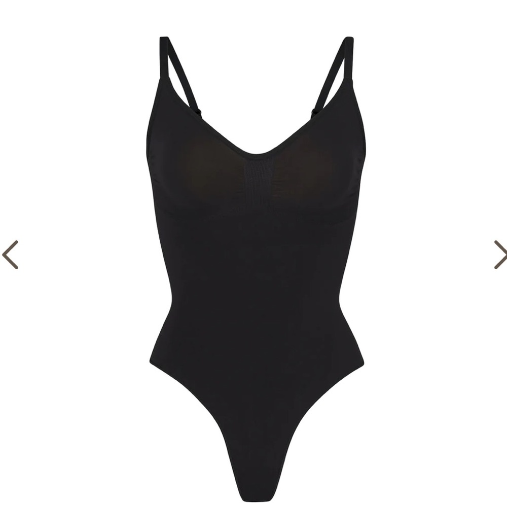 ❌SOLD❌ NWT SCULPTING THONG BODYSUIT | ONYX L/XL